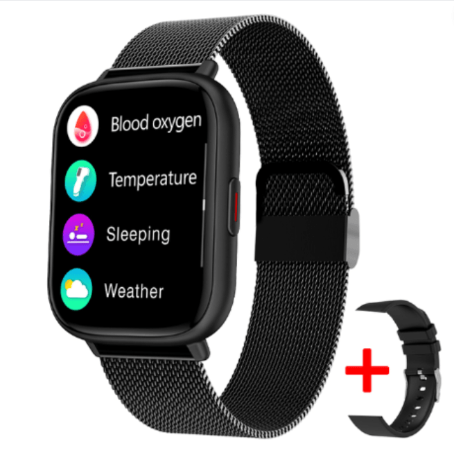 Xiaomi-Novo Smartwatch 3 Q9 PRO 100% ORIGINAL para homens e mulheres exigentes, 1.85 ", temperatura corporal, tela de toque completa, monitor de oxigênio preciso, relógio, PK, P8 - Tudo Pra Você Shop