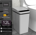 Lixeira Inteligente com Sensor Automático, Lixo para Banheiro, Cozinha, Cubo de Lixo, Sala de Estar, Reciclagem, Home Acessórios - Tudo Pra Você Shop